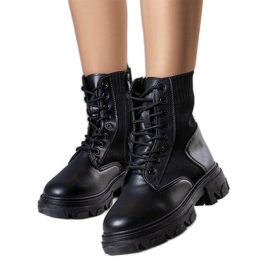 PA1 Lenotre ženske crne čizme crna