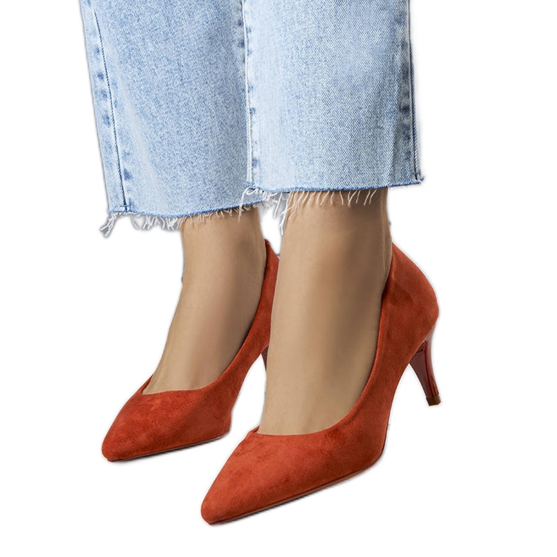 BM Smeđe cipele s visokom petom iz Coursi smeđa