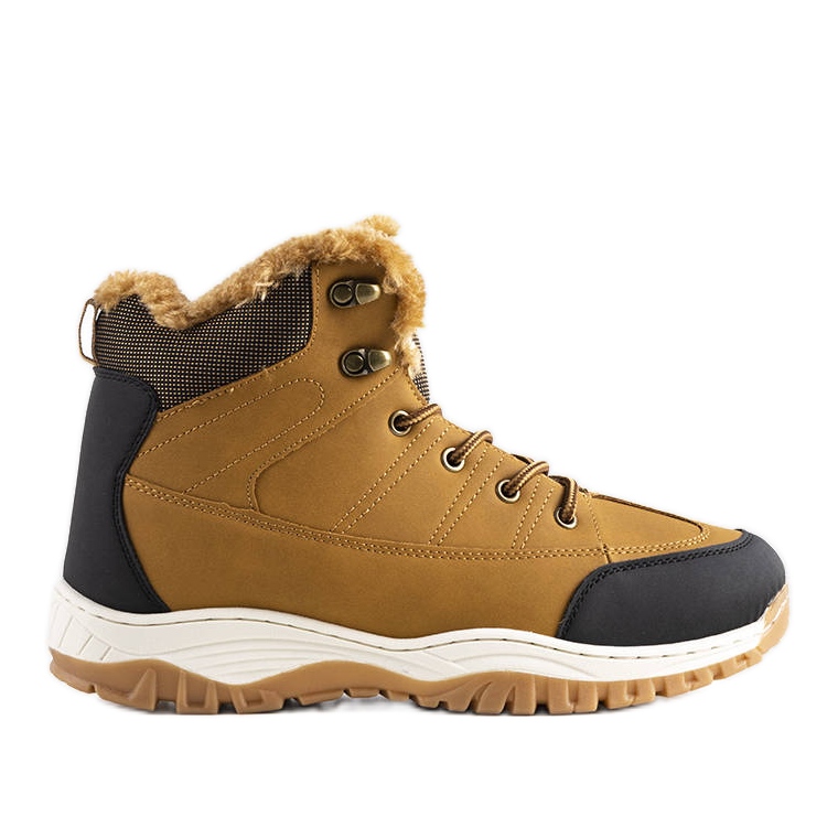 Violette smeđe izolirane čizme smeđa