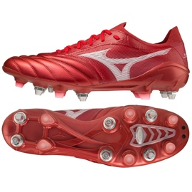Mizuno Morelia Neo Iii ß Elite Mix M P1GC229160 kopačke crvena narančaste i crvene