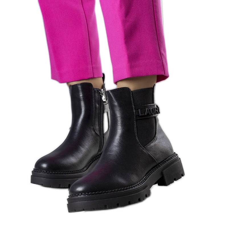 Crne izolirane čizme od Sanso crno