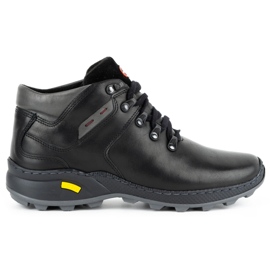 Olivier Muške izolirane kožne cipele 895MA crne crna