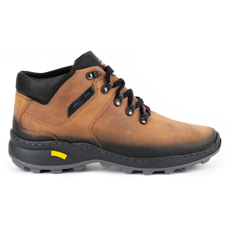 Olivier Muške izolirane kožne cipele 895MA crvene naranča