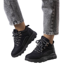 Ženske crne izolirane čizme Durani crna