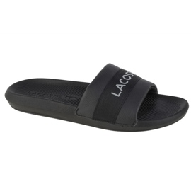 Papuče Lacoste Croco Slide 0721 1 M 741CMA000702H crna