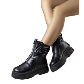 Crne prošivene čizme za snijeg iz Giovannija crna