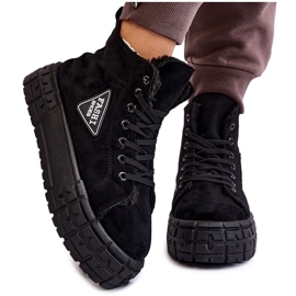 PM1 Visoko izolirane tenisice od antilop crne Evren crna