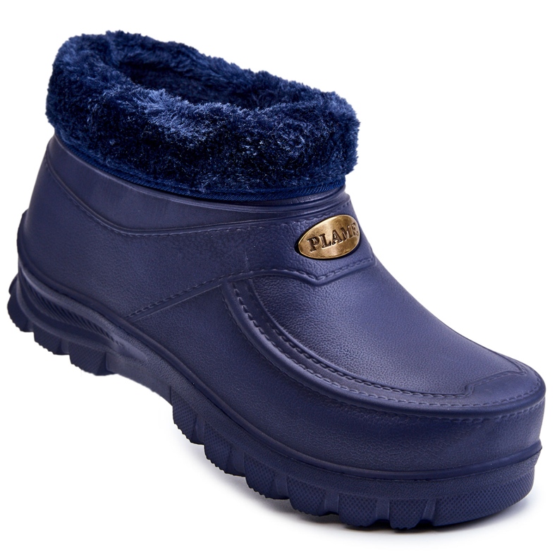 PM2 Tanyo muške kišne čizme s izolacijom od pjene tamnoplave plava