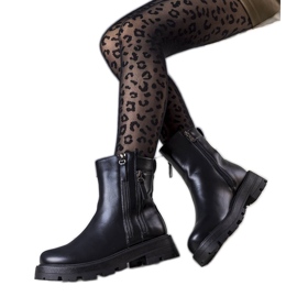 Crne izolirane čizme iz Ferryja crna