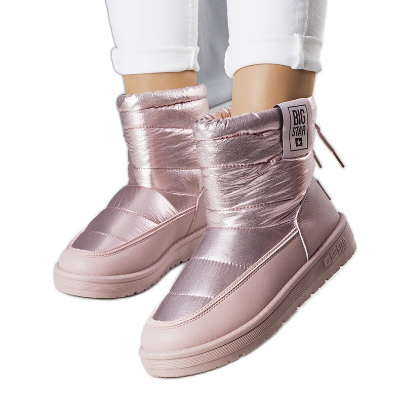 Big Star II274119 ružičaste čizme za snijeg ružičasta