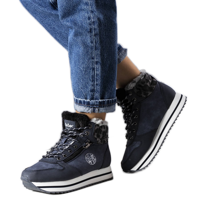 Mornarsko plave čizme LCJ-22-31-1450L Lee Cooper plava