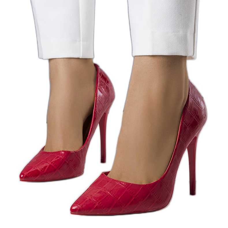 BM Fusteri crvene štikle crvena