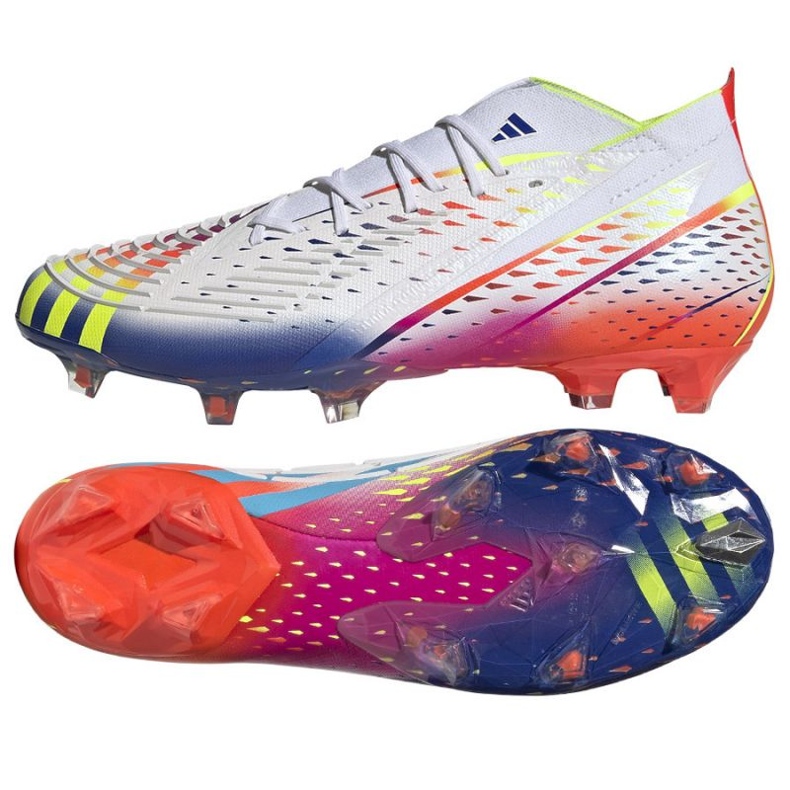 Adidas Predator Edge.1 Fg M GW1028 tenisice za nogomet bijela bijela
