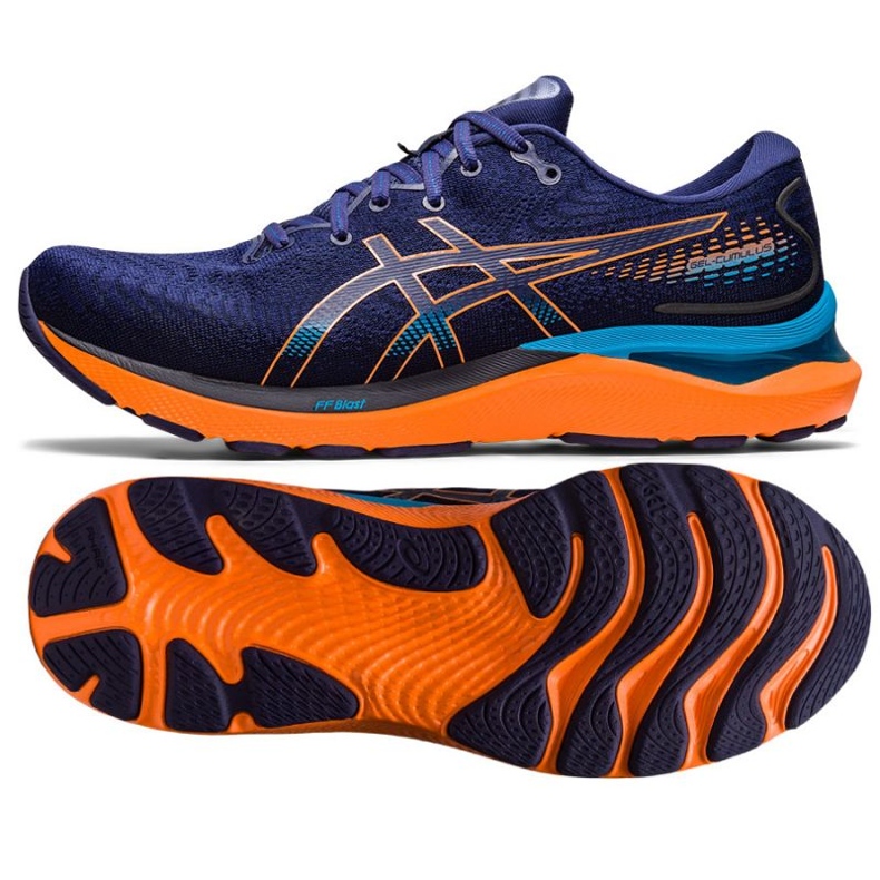 Asics Gel Cumulus 24 M 1011B366 402 tenisice za trčanje plava