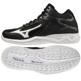 Mizuno Thunder Blade 3 Mid V1GA217501 tenisice za odbojku crna crna