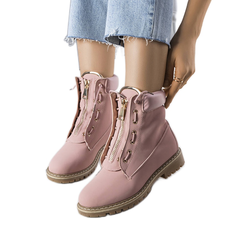 BM Stephanieine ružičaste čizme za planinarenje ružičasta