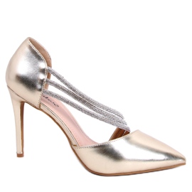 BM Lucille zlatne asimetrične pete zlatni