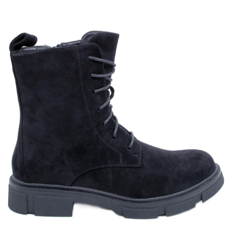 PA1 Zoe Black radnice na vezice crno