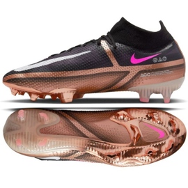 Nogometne tenisice Nike Phantom GT2 Elite Qatar Dynamic Fit Fg M DR5955 810 smeđa crna