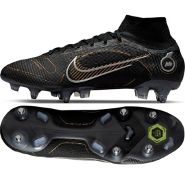 Nike Mercurial Superfly 8 Elite SG-Pro Ac M DJ2840 007 nogometne tenisice crna crna