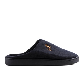 Presse muške crne papuče crno