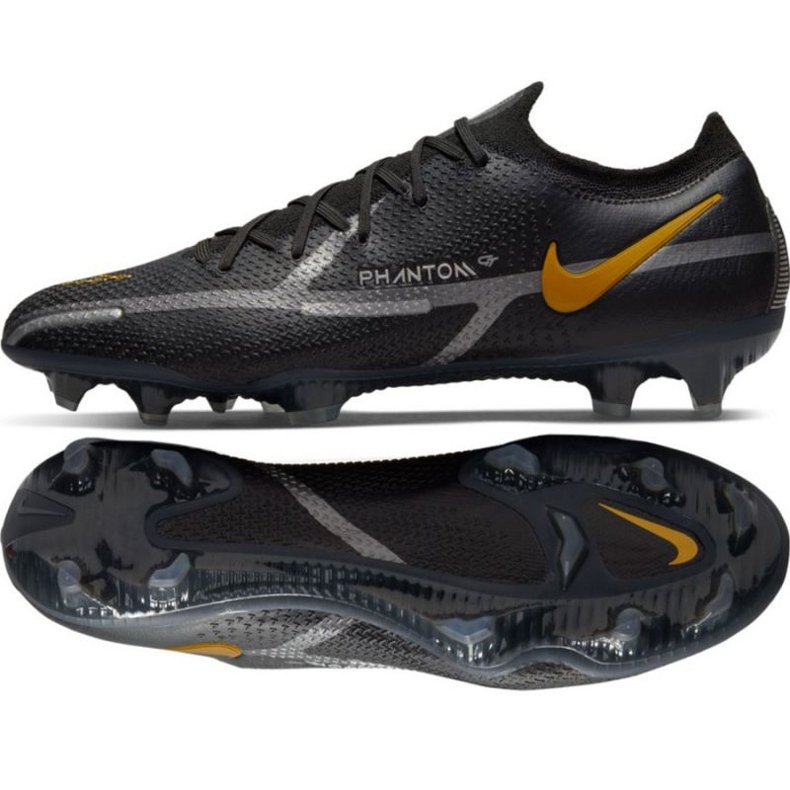 Nike Phantom GT2 Elite Fg M CZ9890 007 tenisice za nogomet crno crno