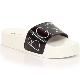 Ženske crne lakirane papuče na Big Star platformi JJ274A276 crna