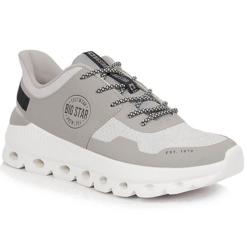 Udobne ženske sportske cipele na Big Star platformu LL174138 bež