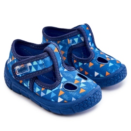 BEFADO S.A. Cipele Papuče Befado Triangles 533P023 Plava