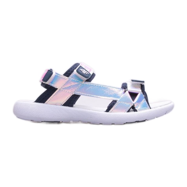 Sandale 4F HJL22-JSAD002 90S bijela srebro