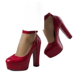 PA1 Crvene cipele s visokom petom iz Adele crvena