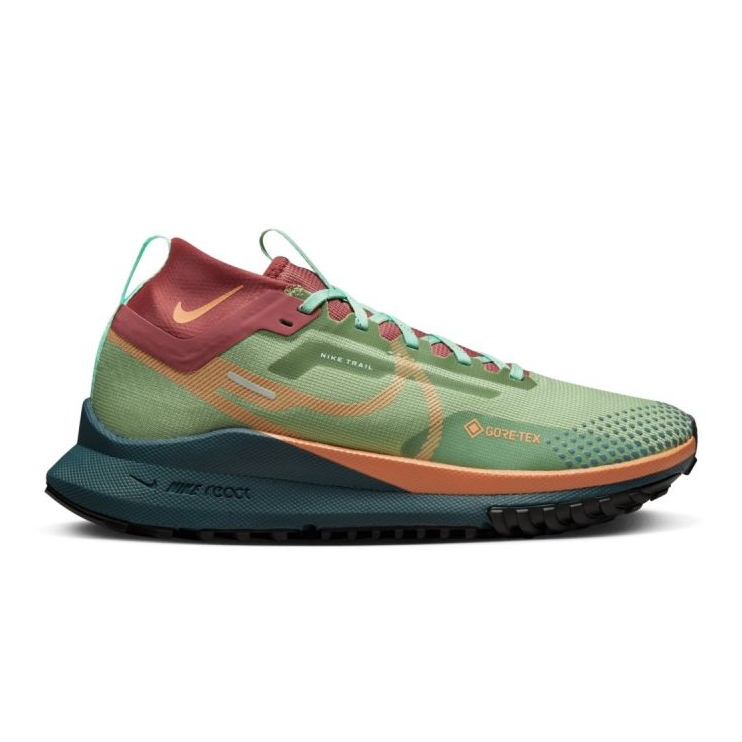 Tenisice za trčanje Nike React Pegasus Trail 4 Gore-Tex W DJ7929-300 smeđa zelena
