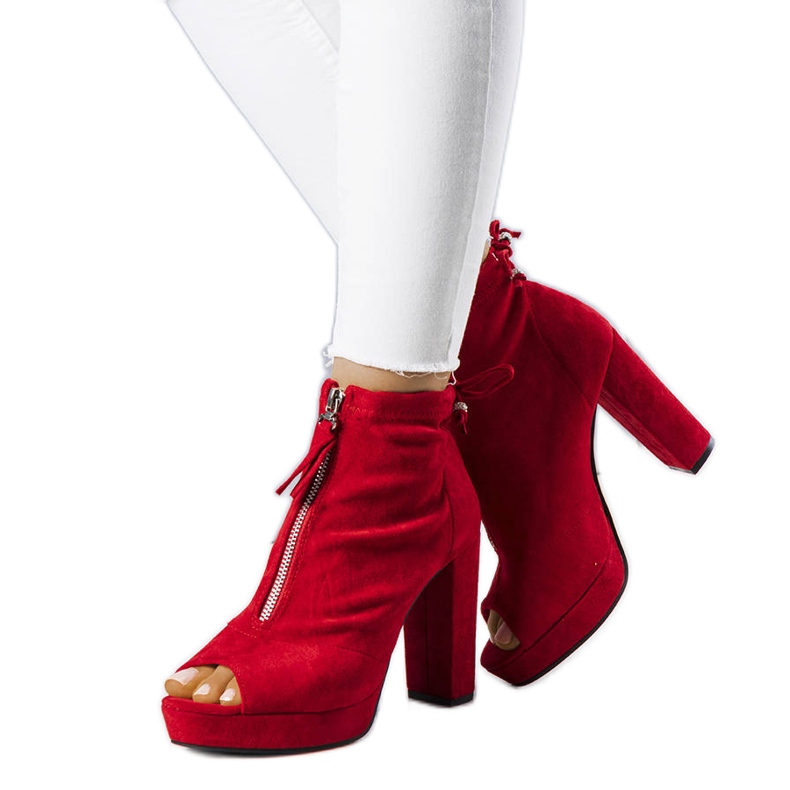 BM Payto crvene gležnjače crvena