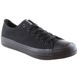 News Muške niske tenisice, crne NOVOSTI crna