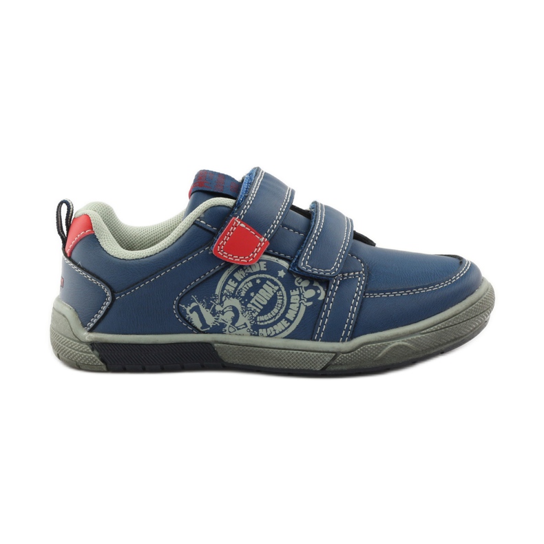 American Club American CA51 Velcro sportske tenisice crvena raznobojna siva