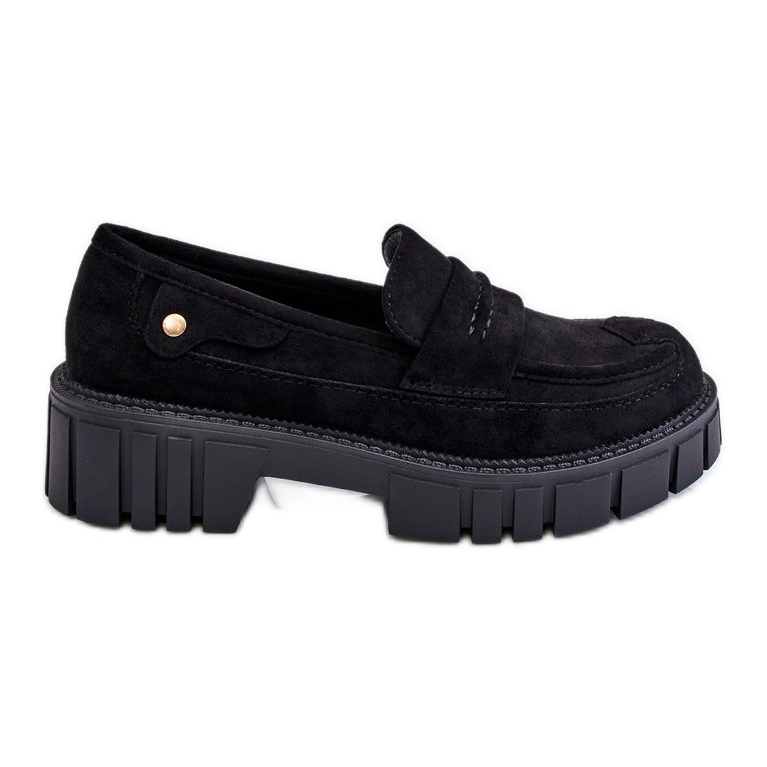 PS2 Ženske natikače od brušene kože crne Fiorell crno