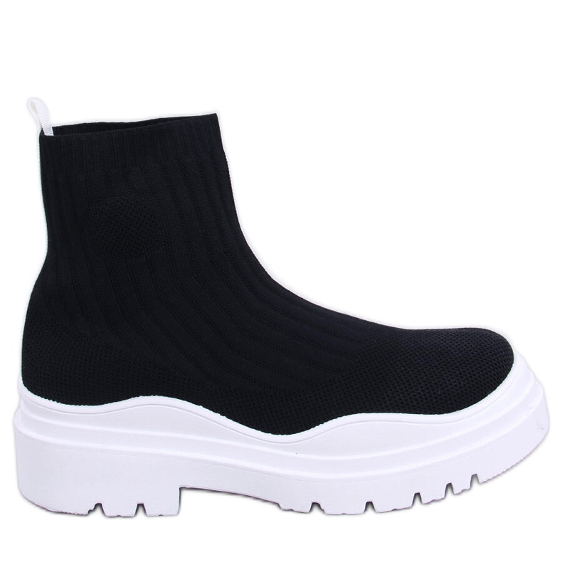 BM Čizme s fleksibilnim gornjim dijelom grebena CRNO/BIJELE