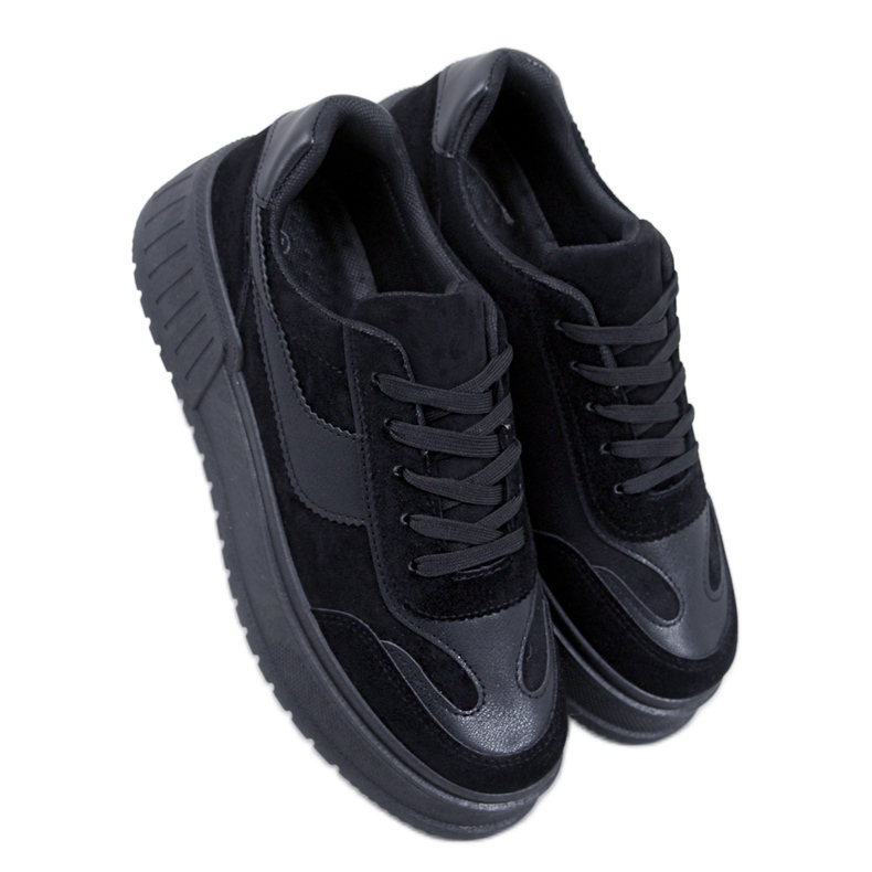 BM Tenisice s platformom Kirby Black crno