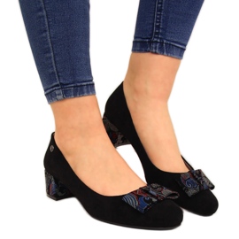 Crne cipele na ukrasnoj mašni Sergio Leone crna