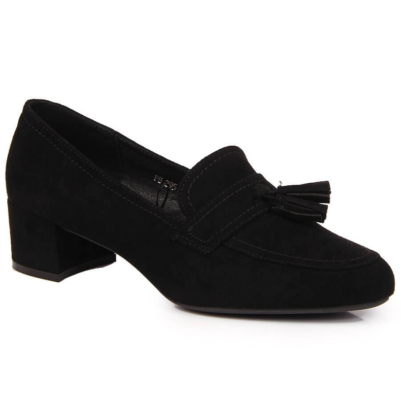 Ženske brogove od crne antilop kože iz Sergio Leonea crno