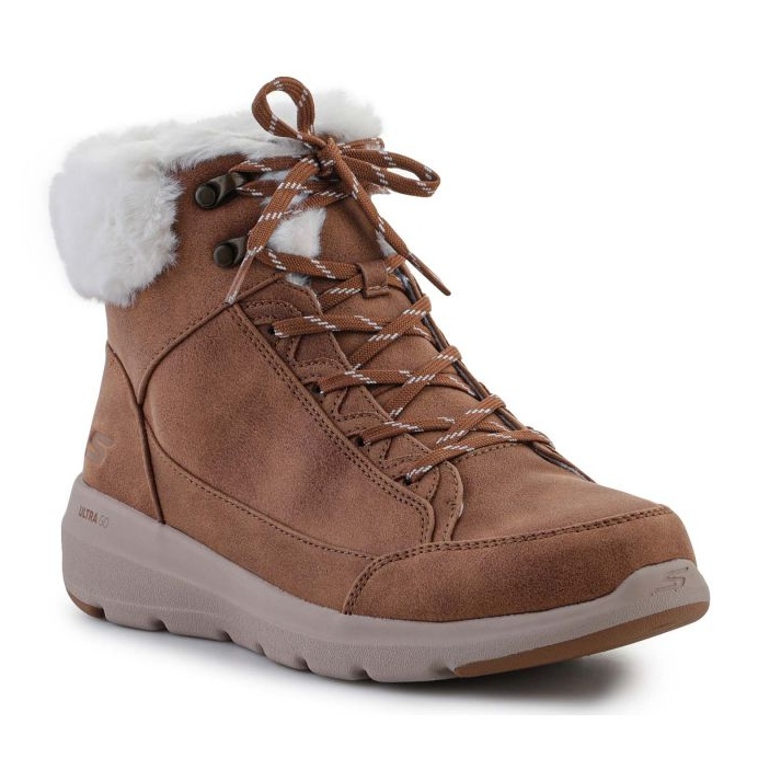Skechers cipele Glacial Ultra Cozyly 144178-CSNT smeđa