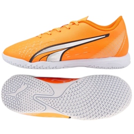 Puma Ultra Play It 107237 01 tenisice za nogomet narančasta narančaste i crvene