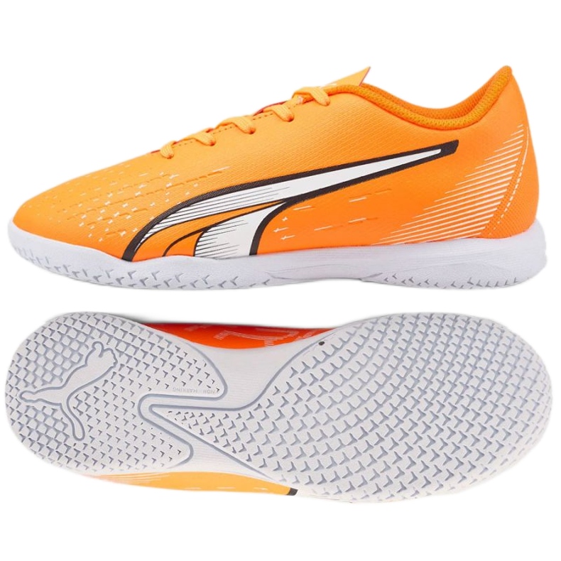 Puma Ultra Play It 107237 01 tenisice za nogomet naranča naranče i crvene