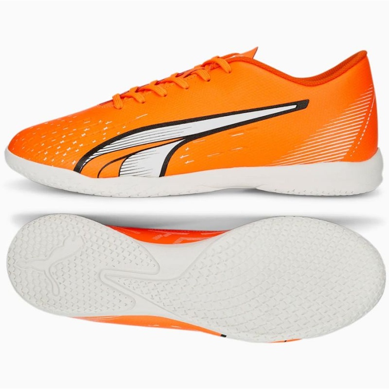 Puma Ultra Play It 107227 01 tenisice za nogomet naranča naranče i crvene