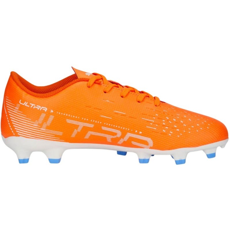 Puma Ultra Play FG/AG 107233 01 tenisice za nogomet naranča naranče i crvene