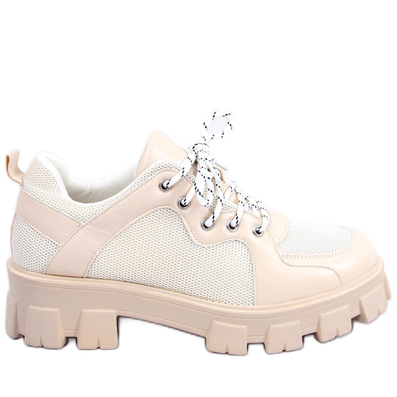 BM Mokasine s visokim potplatom Asger Beige bež