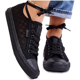 Klasične niske tenisice Big Star LL274072 crne crna