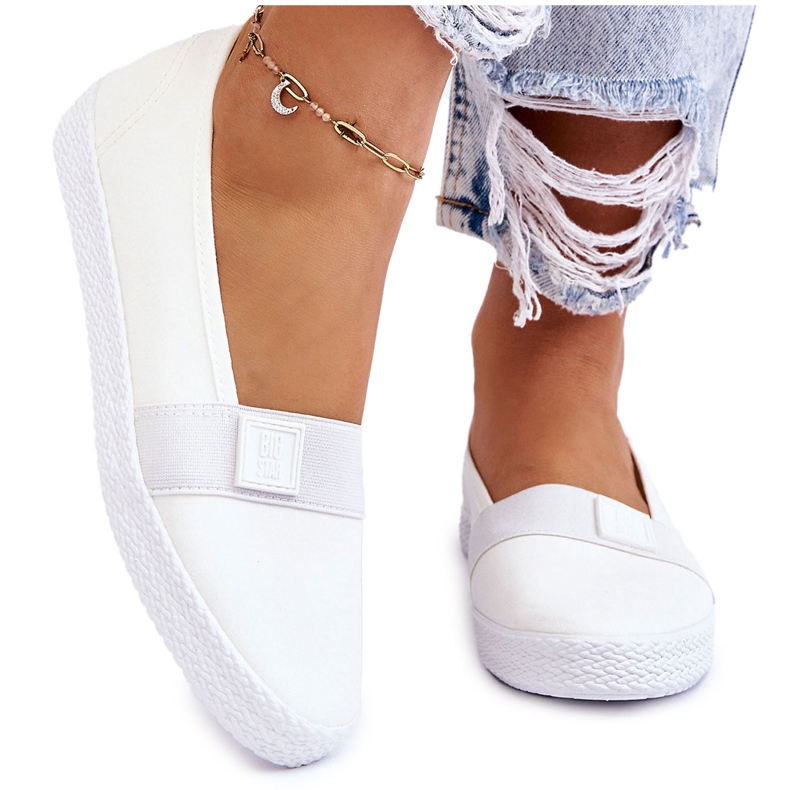 Ženske natikače Big Star LL274201 Bijele bijela