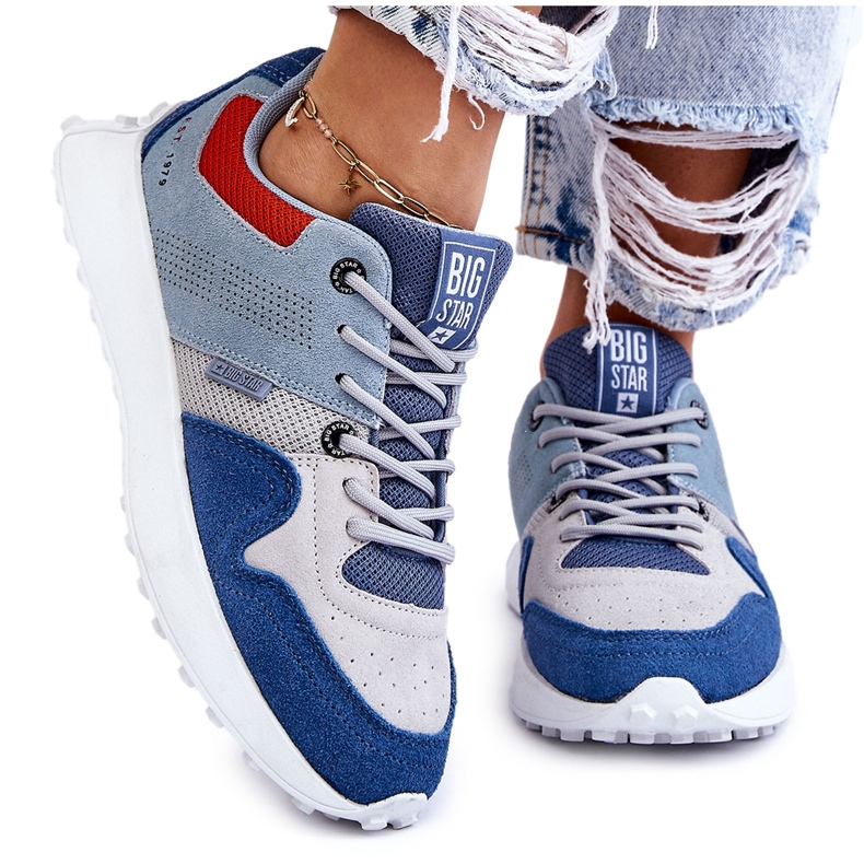 Ženske tenisice Big Star LL274421 Plave plava