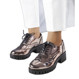 Metalik crne cipele iz Myre crna